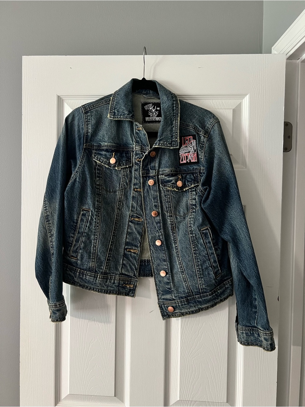 Custom Led Zeppelin Denim Jacket
